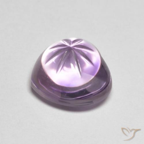 9,17 ctw natürlicher Tiefes Irisviolett Amethyst, Herz, Transparent