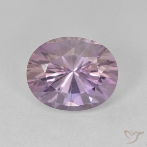 3.53ct Natürlicher hellviolett Amethyst, Oval, VVS