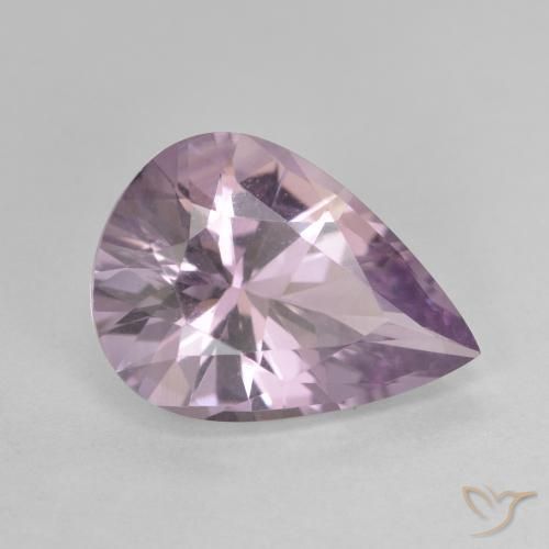 9,17 ctw natürlicher Mittelviolett Amethyst, Birnenform, VVS