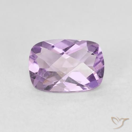0.82ct Natürlicher Iris Violett Amethyst, Kissen, VVS