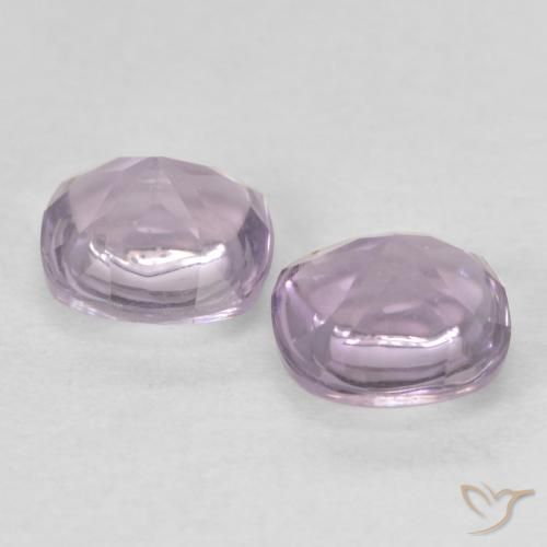 1.07 ct natürliche helllila- Amethyst-Edelsteine, Kissen, Transparent