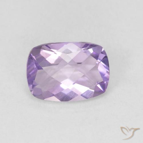 0.85ct Natürlicher Mittelviolett Amethyst, Kissen, VVS