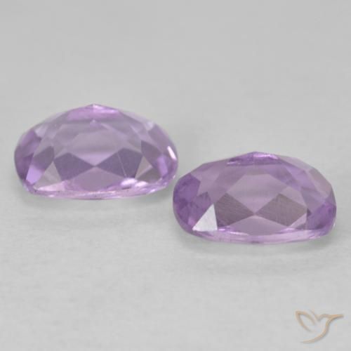 1.74 ct natürliche Rosaig-violett Amethyst-Edelsteine, Kissen, VVS-VS