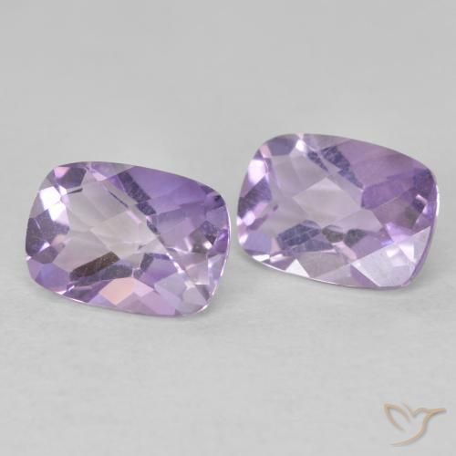 1.71 ct natürliche Mittelviolett Amethyst-Edelsteine, Kissen, VVS-VS