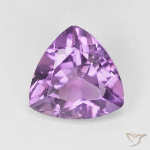 2.80ct Natürlicher Mittelviolett Amethyst, Trillion, VVS-VS