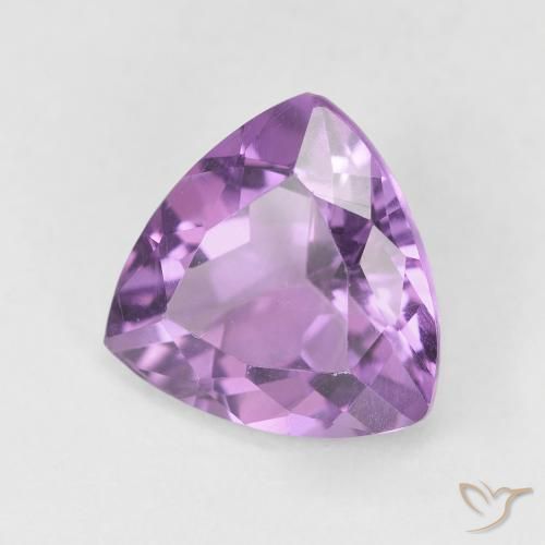 9,17 ctw natürlicher Mittelviolett Amethyst, Trillion, VVS-VS