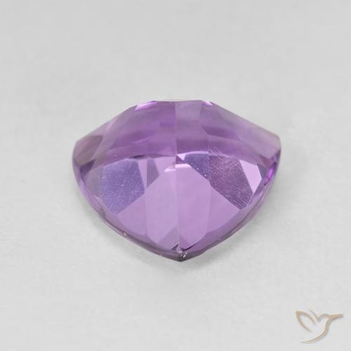 9,17 ctw natürlicher Mittelviolettes Violett Amethyst, Trillion, VVS-VS