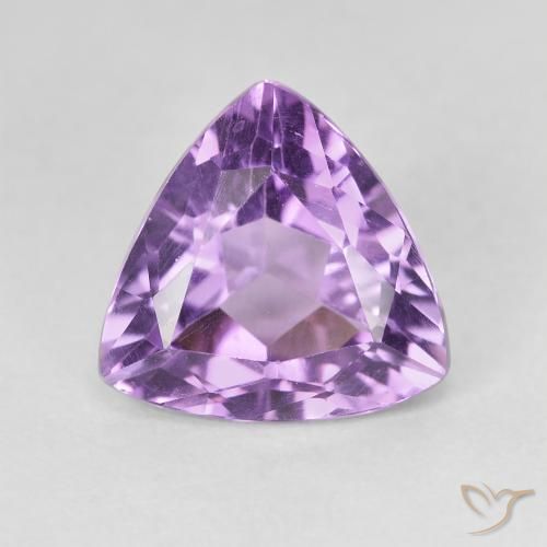 2.96ct Natürlicher Lilaisch-violett Amethyst, Trillion, VVS-VS