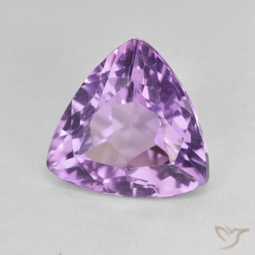 9,17 ctw natürlicher Lilaisch-violett Amethyst, Trillion, VVS-VS