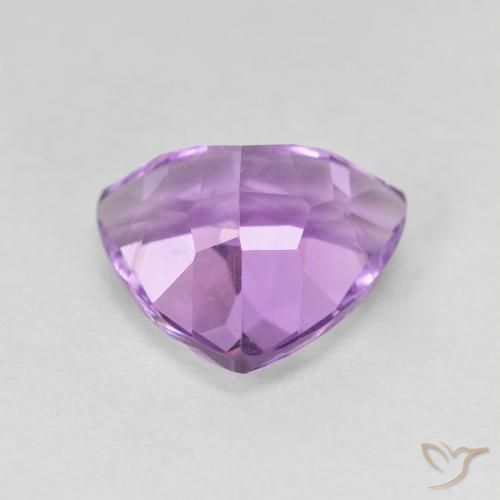 9,17 ctw natürlicher Lilaisch-violett Amethyst, Trillion, VVS-VS