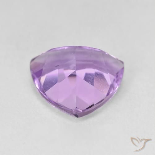 9,17 ctw natürlicher Mittelviolettes Violett Amethyst, Trillion, VVS-VS