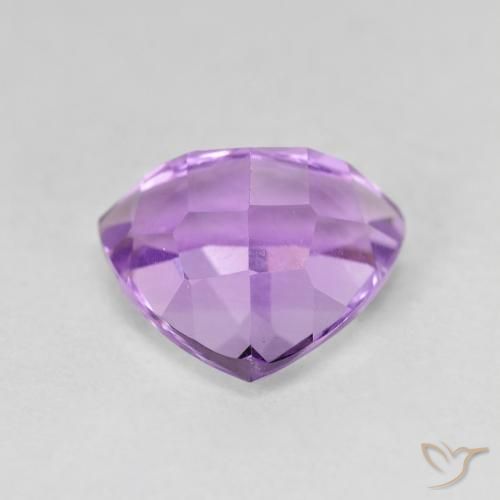 9,17 ctw natürlicher Mittelviolettes Violett Amethyst, Trillion, VVS-VS