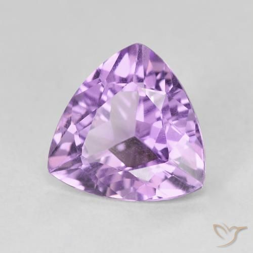 9,17 ctw natürlicher Mittelviolettes Violett Amethyst, Trillion, VVS-VS