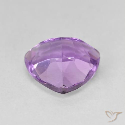 9,17 ctw natürlicher Mittelviolettes Violett Amethyst, Trillion, VVS-VS