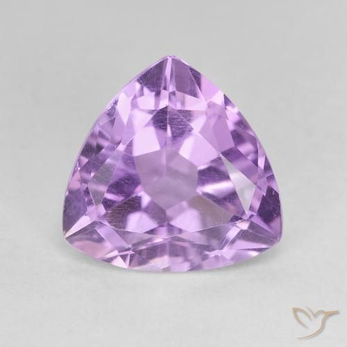 2.91ct Natürlicher Lilaisch-violett Amethyst, Trillion, VVS-VS