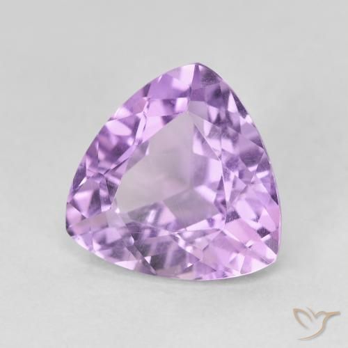 9,17 ctw natürlicher Lilaisch-violett Amethyst, Trillion, VVS-VS