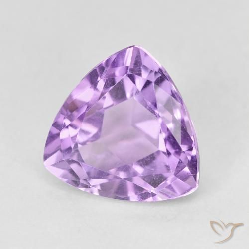 9,17 ctw natürlicher Mittelviolettes Violett Amethyst, Trillion, VVS-VS