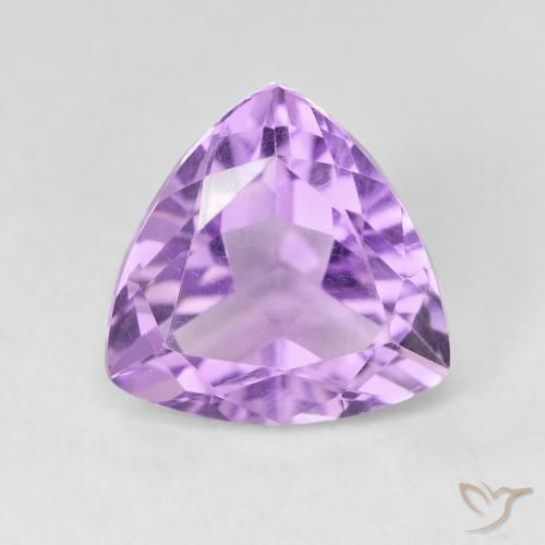 3.12ct Natürlicher Iris Violett Amethyst, Trillion, VVS-VS