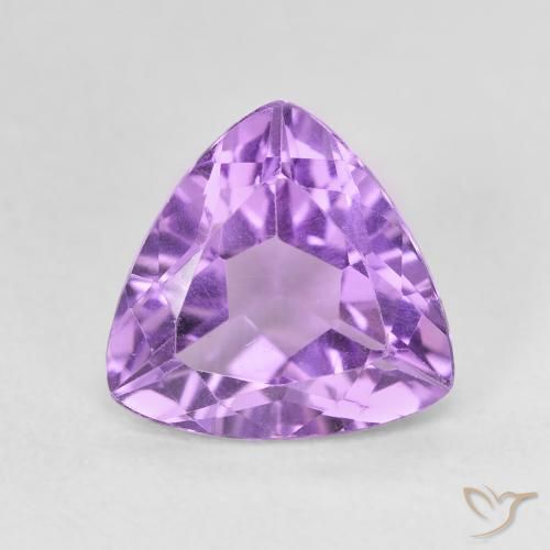 2.75ct Natürlicher Mittelviolett Amethyst, Trillion, VVS-VS