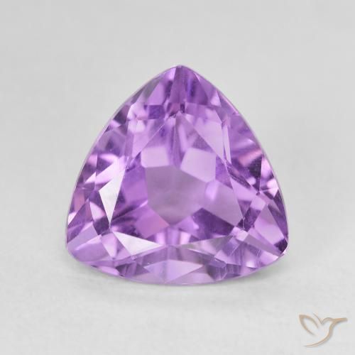 3.06ct Natürlicher Iris Violett Amethyst, Trillion, VVS-VS