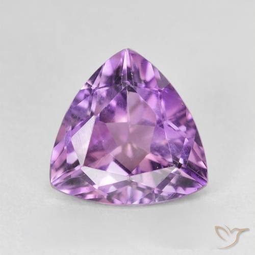 2.61ct Natürlicher Lilaisch-violett Amethyst, Trillion, VVS-VS