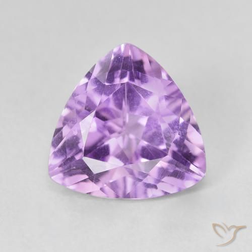 3.00ct Natürlicher Mittelviolett Amethyst, Trillion, VVS-VS