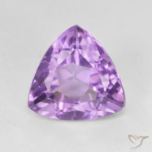 3.08ct Natürlicher Lilaisch-violett Amethyst, Trillion, VVS-VS