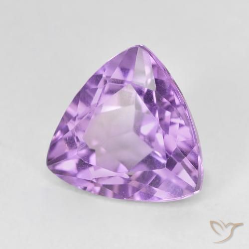 9,17 ctw natürlicher Lilaisch-violett Amethyst, Trillion, VVS-VS