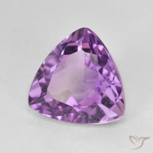 9,17 ctw natürlicher Medium Light Purplish-Violet Amethyst, Trillion, VVS-VS