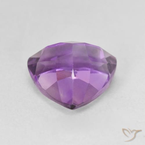 9,17 ctw natürlicher Medium Light Purplish-Violet Amethyst, Trillion, VVS-VS