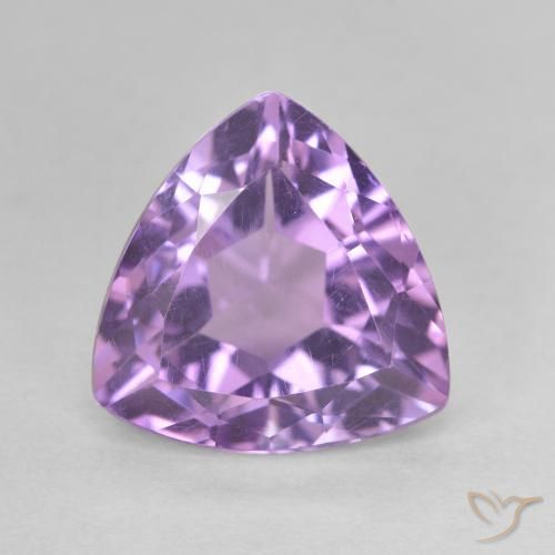 2.94ct Natürlicher Rosaig-violett Amethyst, Trillion, VS