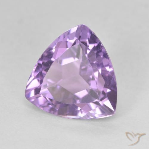 9,17 ctw natürlicher Rosaig-violett Amethyst, Trillion, VS