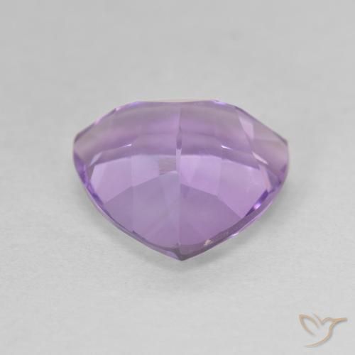 9,17 ctw natürlicher Rosaig-violett Amethyst, Trillion, VS