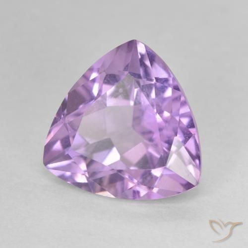 9,17 ctw natürlicher Rosaig-violett Amethyst, Trillion, VS