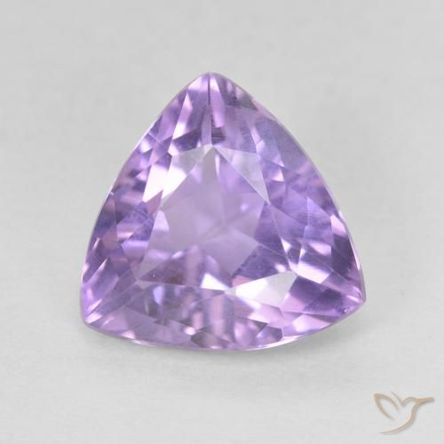 2.69ct Natürlicher hellviolett Amethyst, Trillion, VS