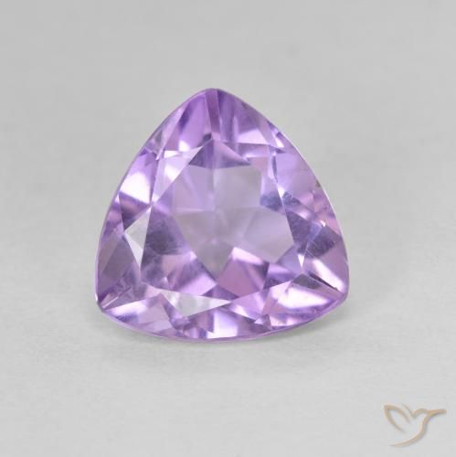 2.86ct Natürlicher Mittelviolett Amethyst, Trillion, VS