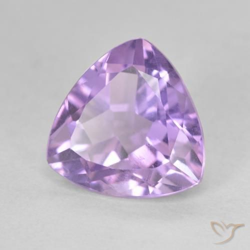 9,17 ctw natürlicher Rosaig-violett Amethyst, Trillion, VS
