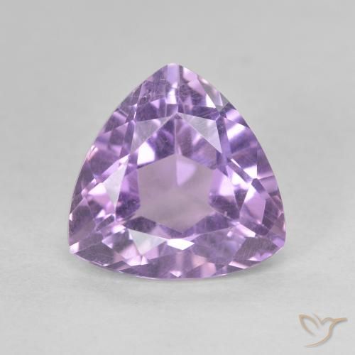 3.01ct Natürlicher Mittelviolett Amethyst, Trillion, VS