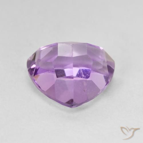 9,17 ctw natürlicher Mittelrosa Violett Amethyst, Trillion, VVS-VS