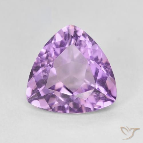 2.86ct Natürlicher Rosaig-violett Amethyst, Trillion, VVS-VS