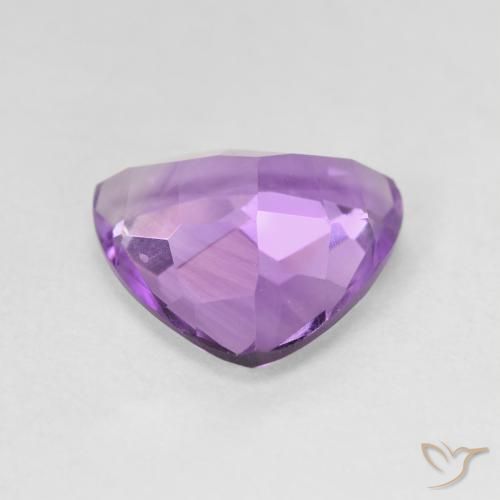 9,17 ctw natürlicher Lilaisch-violett Amethyst, Trillion, VVS-VS