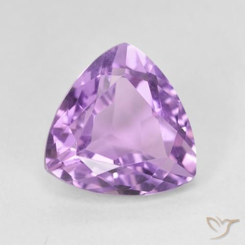 2.93ct Natürlicher Lilaisch-violett Amethyst, Trillion, VVS-VS