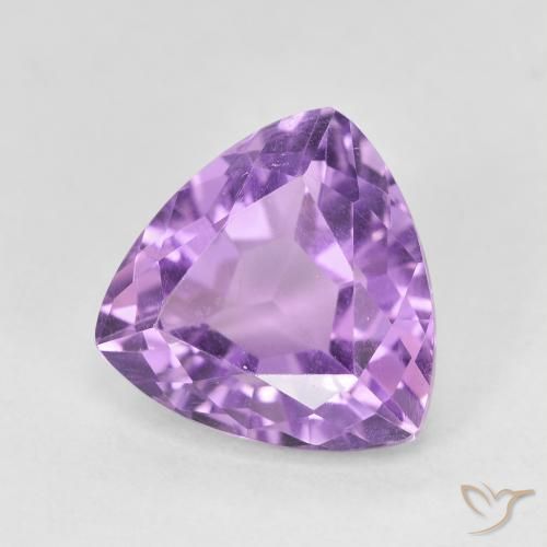 9,17 ctw natürlicher Lilaisch-violett Amethyst, Trillion, VVS-VS