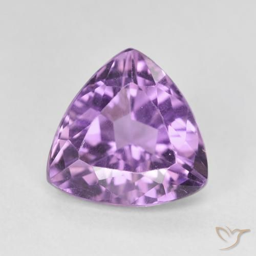 2.91ct Natürlicher Mittelviolett Amethyst, Trillion, VVS-VS