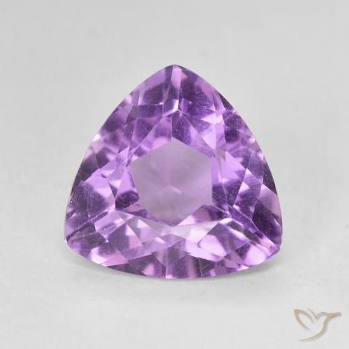 2.75ct Natürlicher Mittelviolett Amethyst, Trillion, VVS-VS