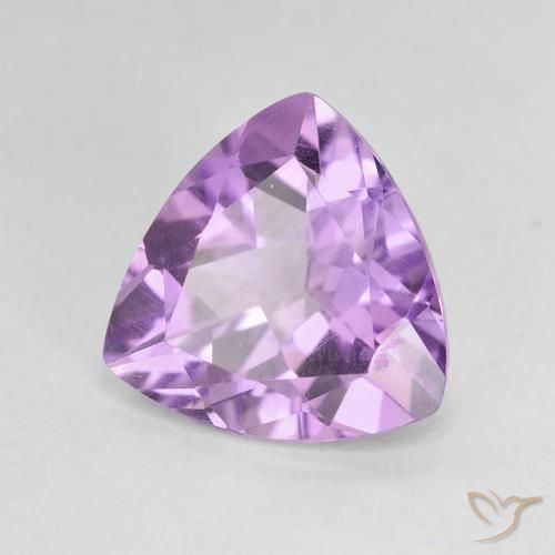 9,17 ctw natürlicher Mittelrosa Violett Amethyst, Trillion, VVS-VS