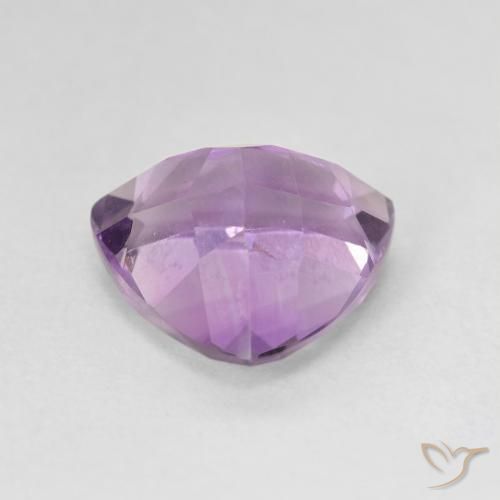 9,17 ctw natürlicher Rosaig-violett Amethyst, Trillion, VVS-VS