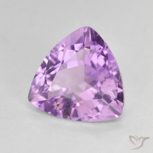 9,17 ctw natürlicher Mittelviolettes Violett Amethyst, Trillion, VVS-VS