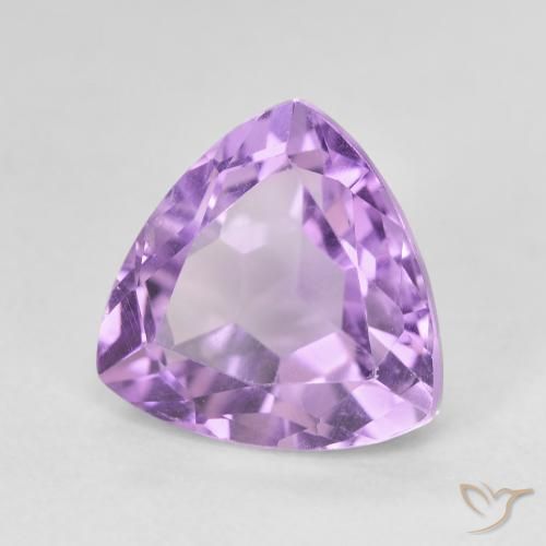 9,17 ctw natürlicher Mittelviolett Amethyst, Trillion, VVS-VS