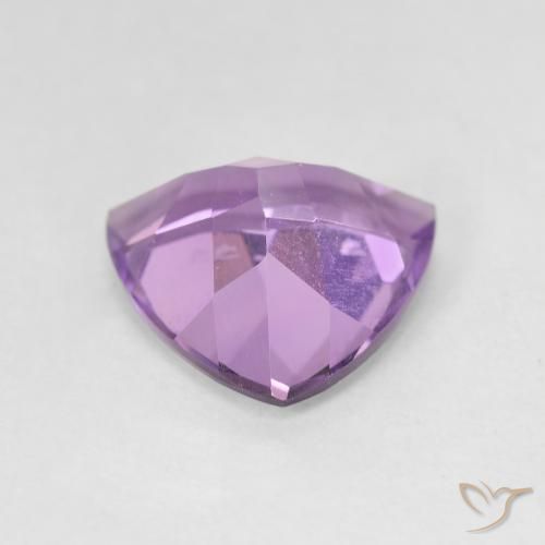 9,17 ctw natürlicher Mittelrosa Violett Amethyst, Trillion, VVS-VS